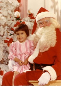 Pink, Frilly, Girly Santa photo